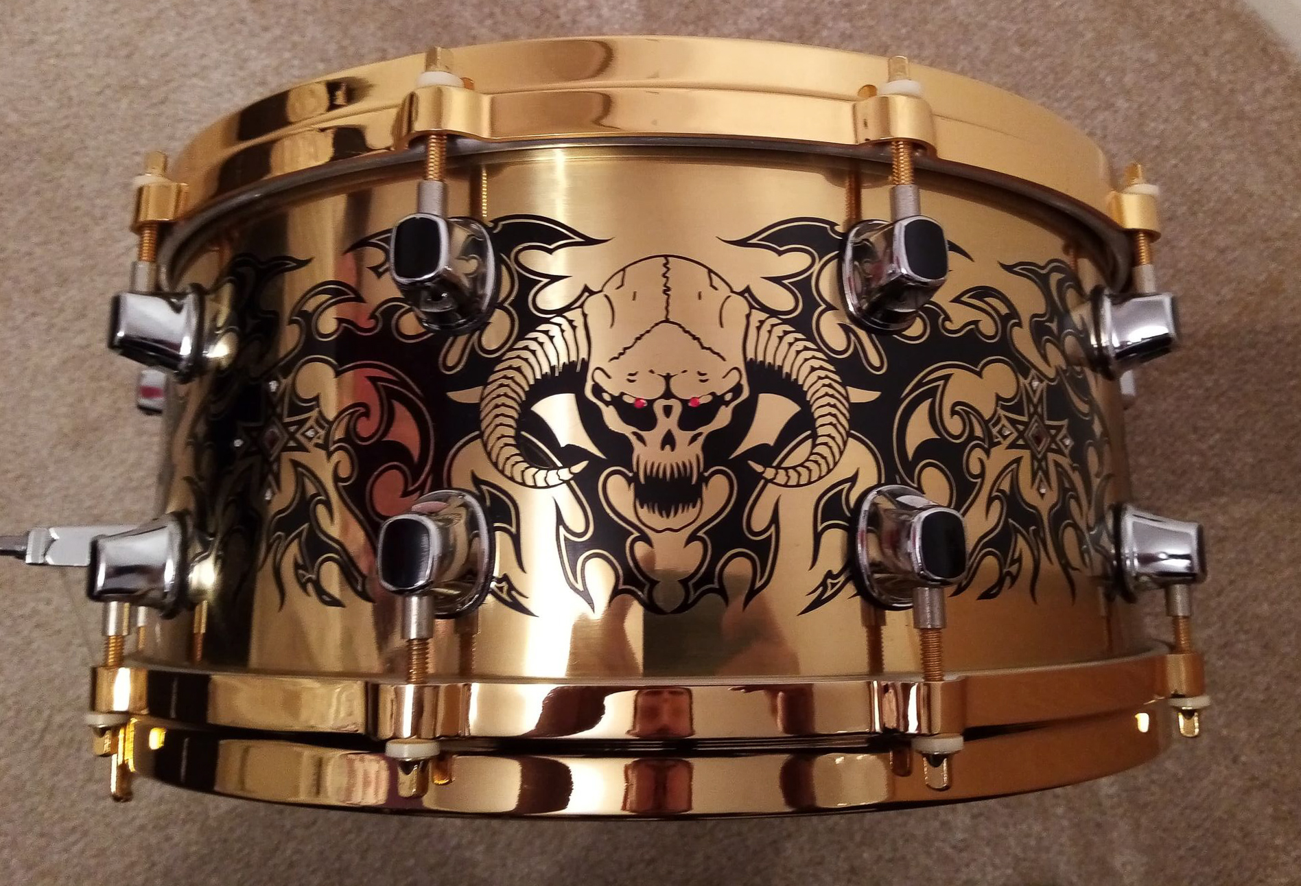 14 x 6.5 Tattoo and Edge Brass Limited Edition Japan Only