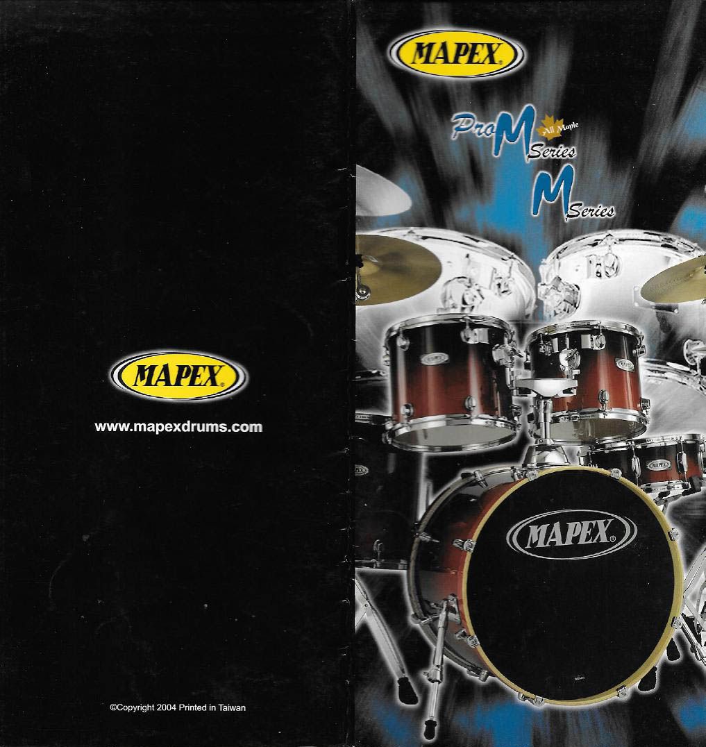 2004 Mapex Pro M and M Series Catalogue