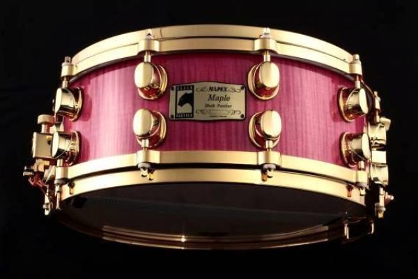 14 x 5.5 Rose Pink & Gold Flamed Maple Japan Only