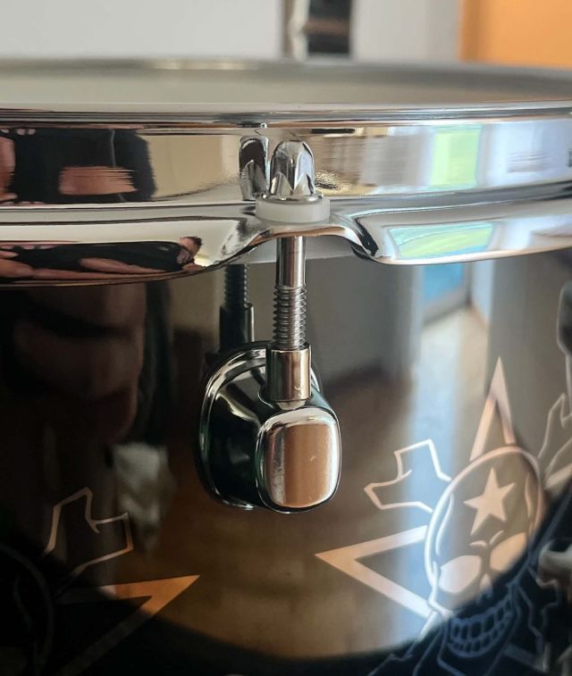 14 x 6.5 "Vom Ritchie" Signature Snare. Photo: Martin Seer