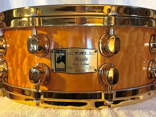 14 x 5.5 Dark Gold Quilted Maple Japan Only