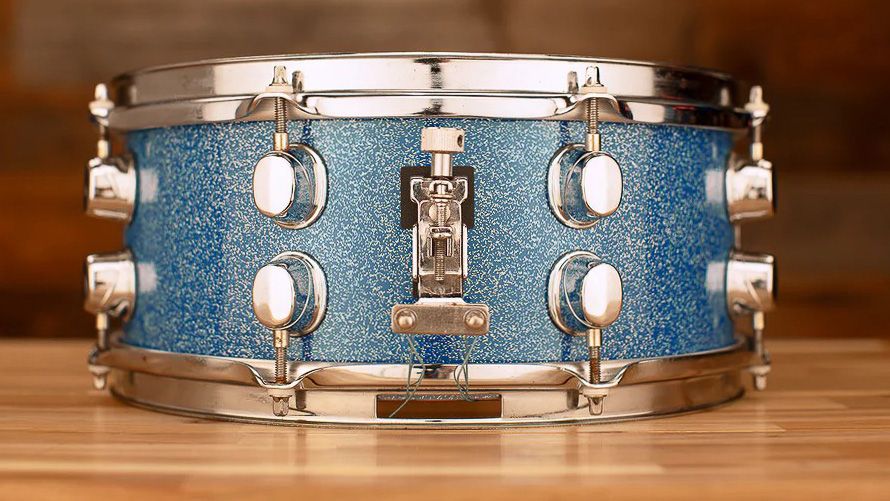 13"x5.5" Saturn Laser Blue. Photo - Drumazon