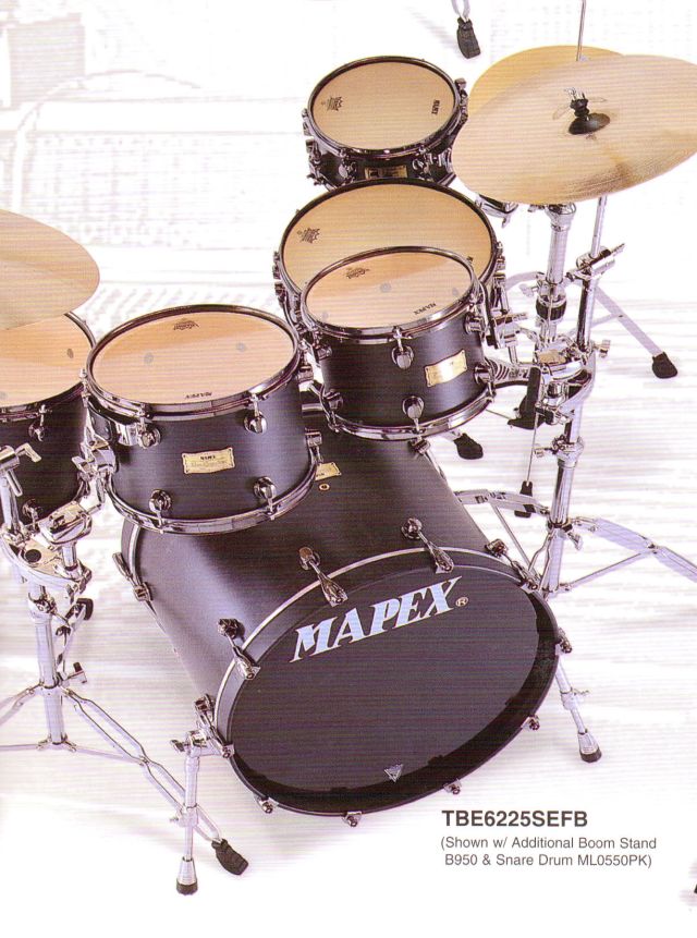 ML0550FB 10"x5.5" Flat Black Maple. Photo - Graham Russell Drums