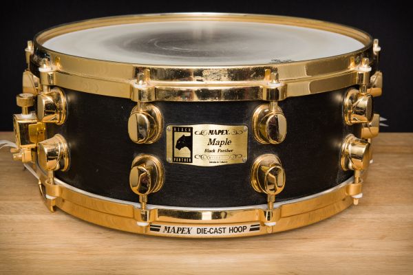 14 x 5.5 Traditional Maple / Maple Deluxe (Flat Black)