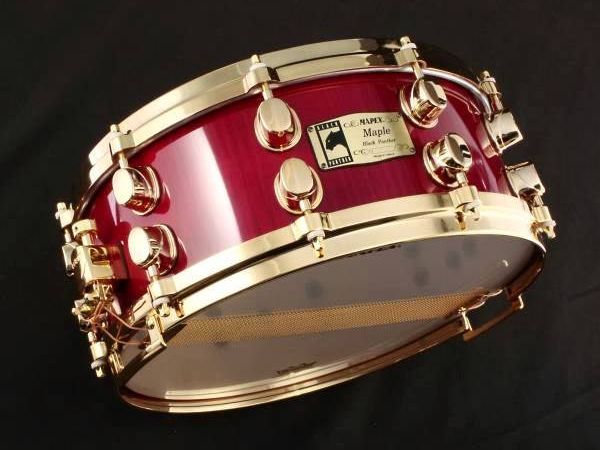 14 x 5.5 Red & Gold Flamed Maple Japan Only