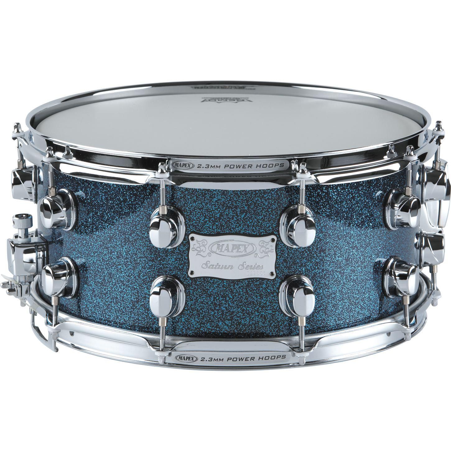 14"x6.5" Electric Blue Sparkle. Photo - Mapex